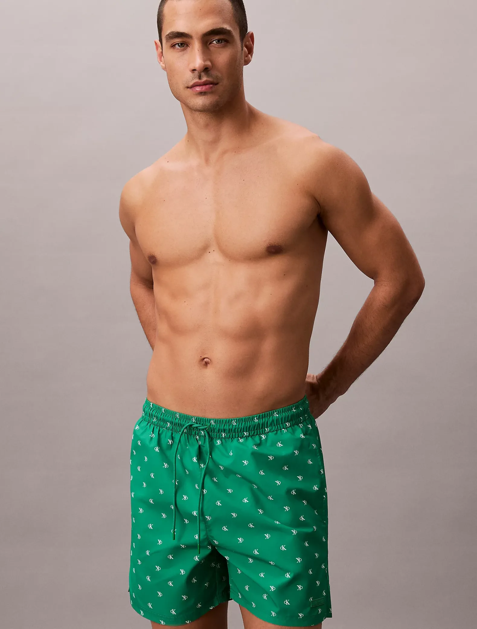 Medium zwemshort met trekkoord - Essentials