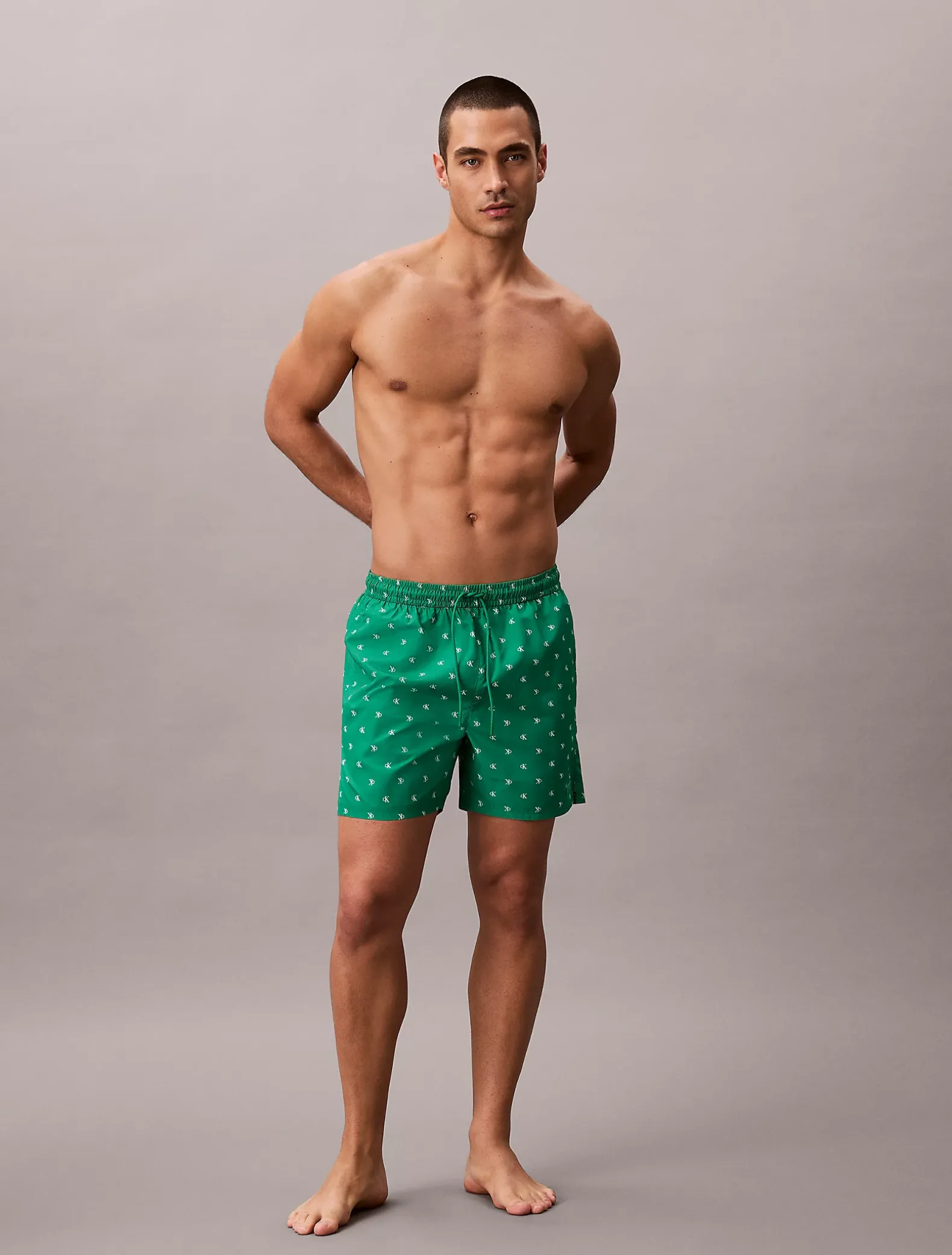 Medium zwemshort met trekkoord - Essentials