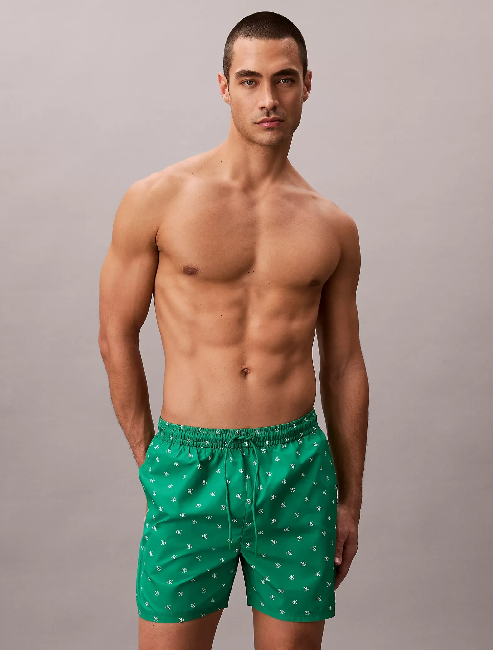 Medium zwemshort met trekkoord - Essentials