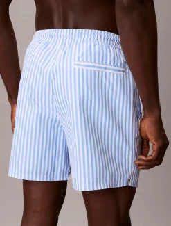 Medium zwemshort met trekkoord - CK Monogram