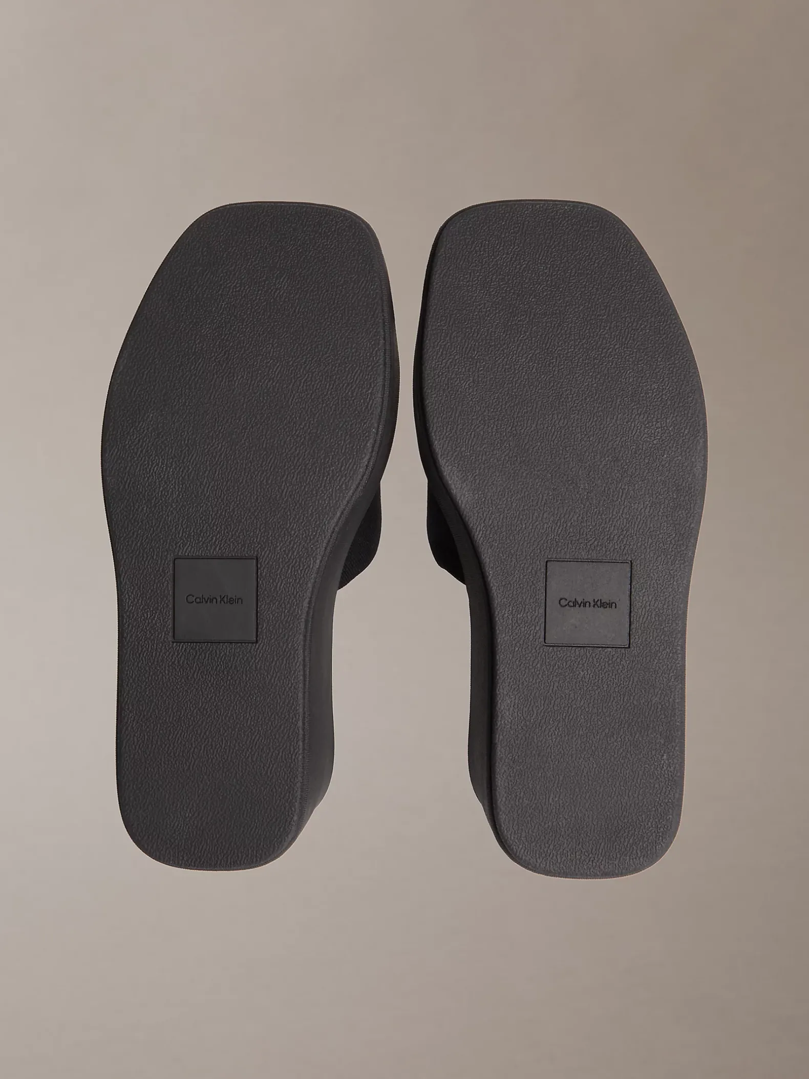 Melia - Canvas plateausandalen met sleehak