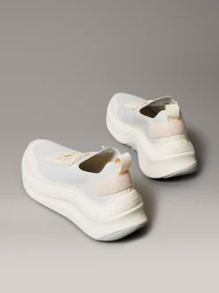 Mesh chunky hardloopsoksneakers