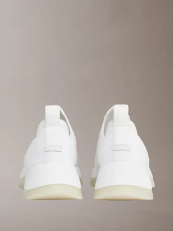 Mesh slip-on chunky hardloopsoksneakers