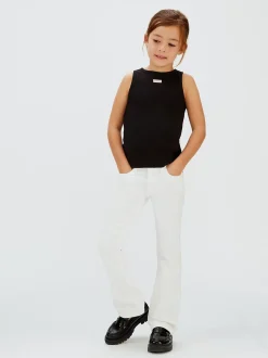 Mid Rise Flared Jeans