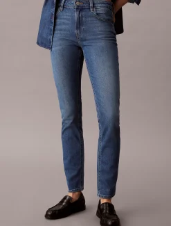 Mid Rise Slim Jeans