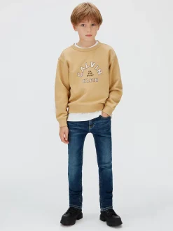 Mid Rise Slim Jeans