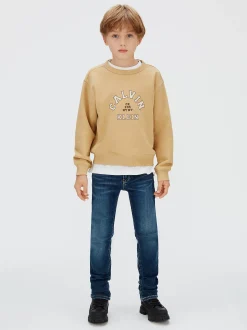 Mid Rise Slim Jeans
