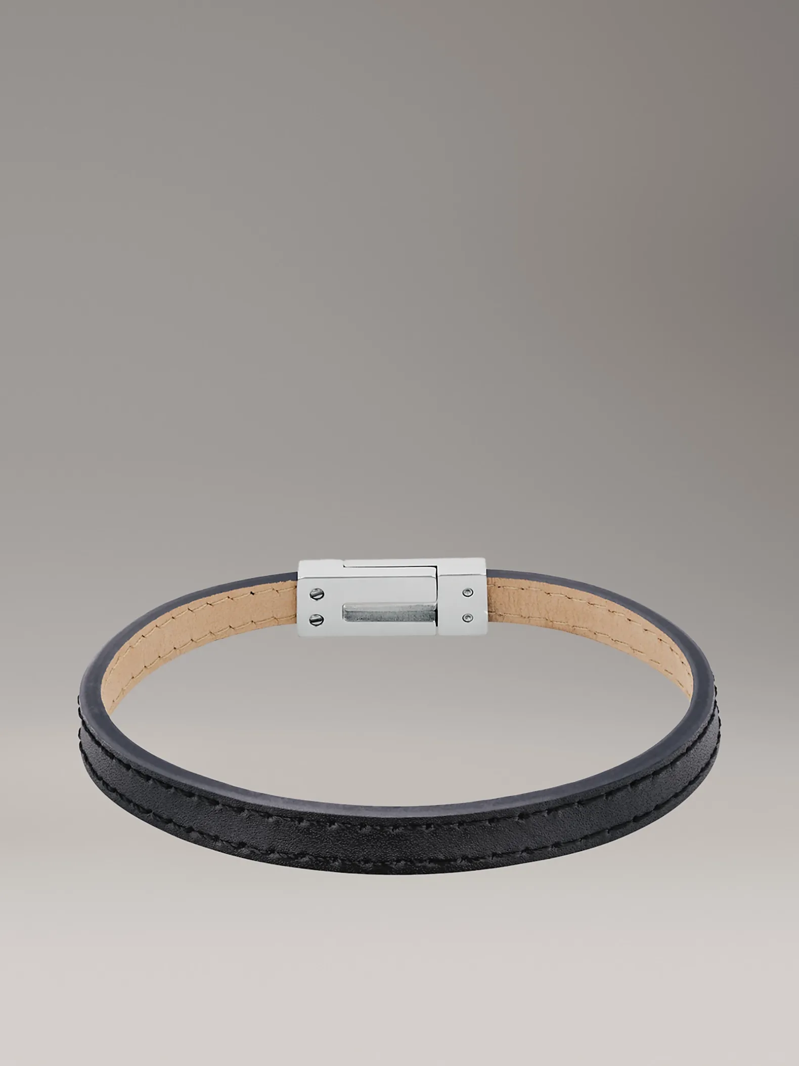 Minimalistische leren armband