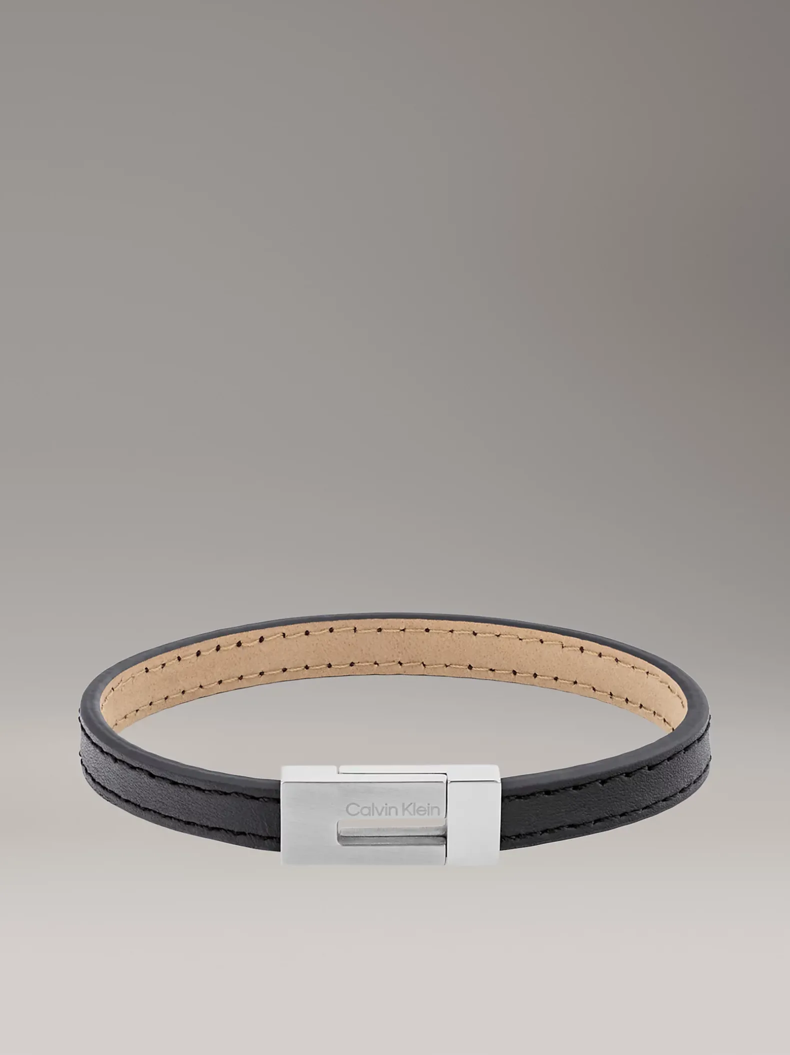 Minimalistische leren armband