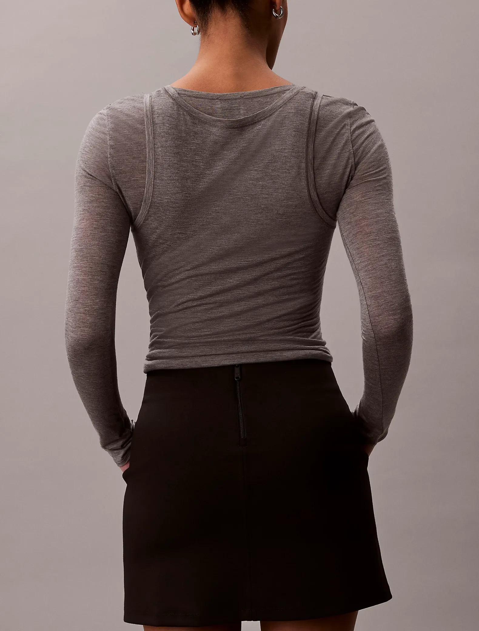 Minirok van stretch jersey