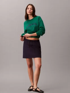 Minirok van zacht nylon
