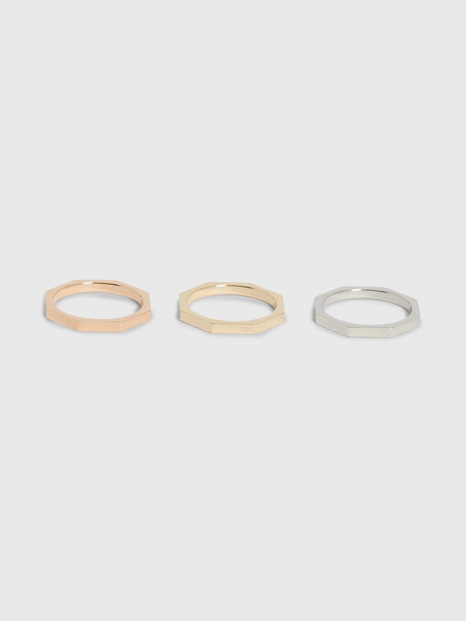 Moderne 3-delige ringenset