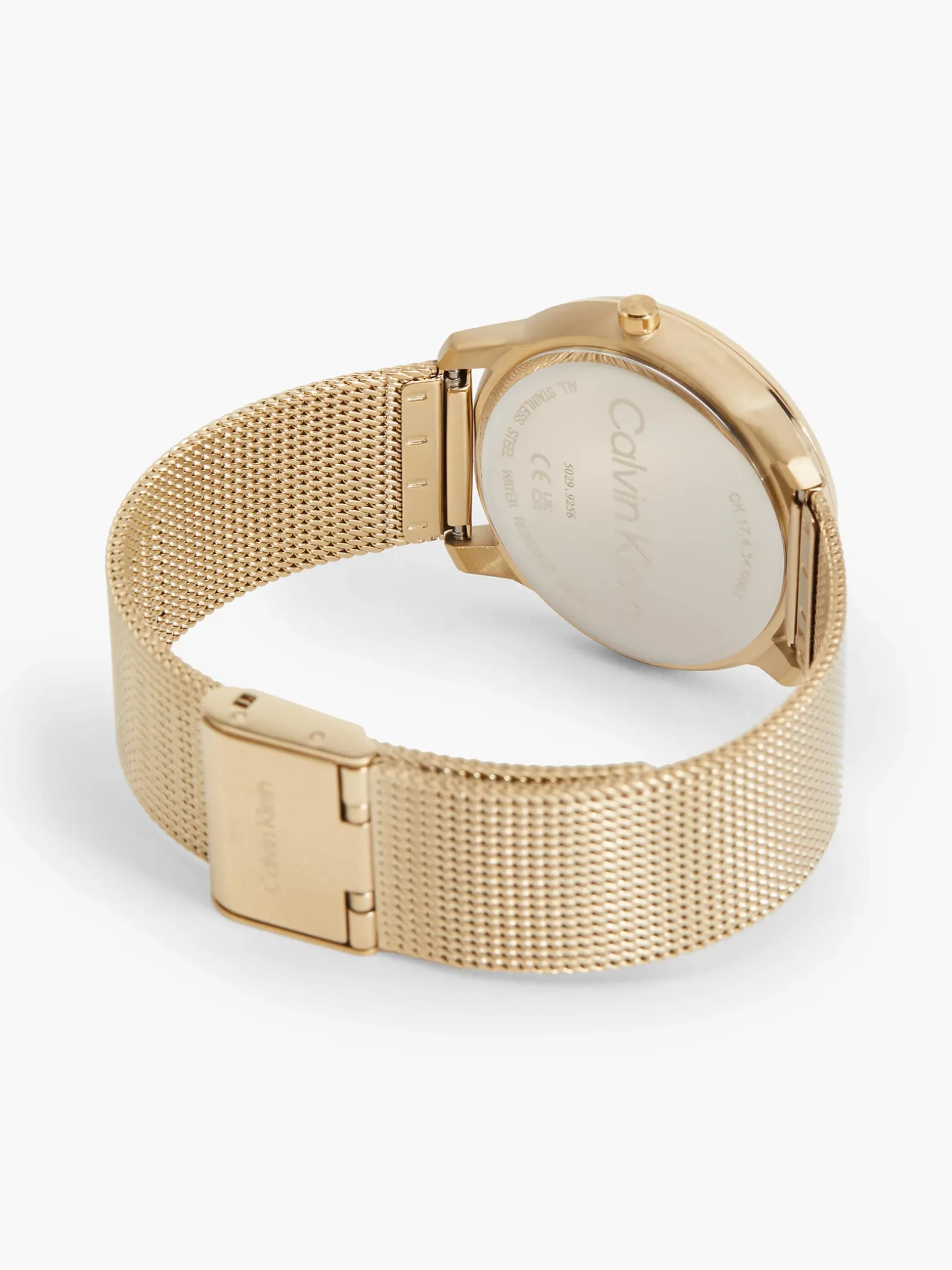 Monogram logo mesh armbandhorloge