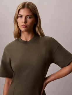 Monogram mini-sweatshirtjurk