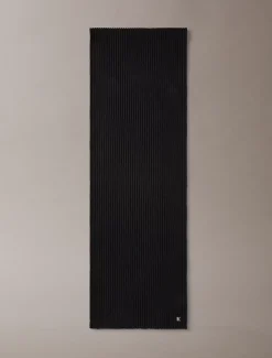 Monogram sjaal van wolmix