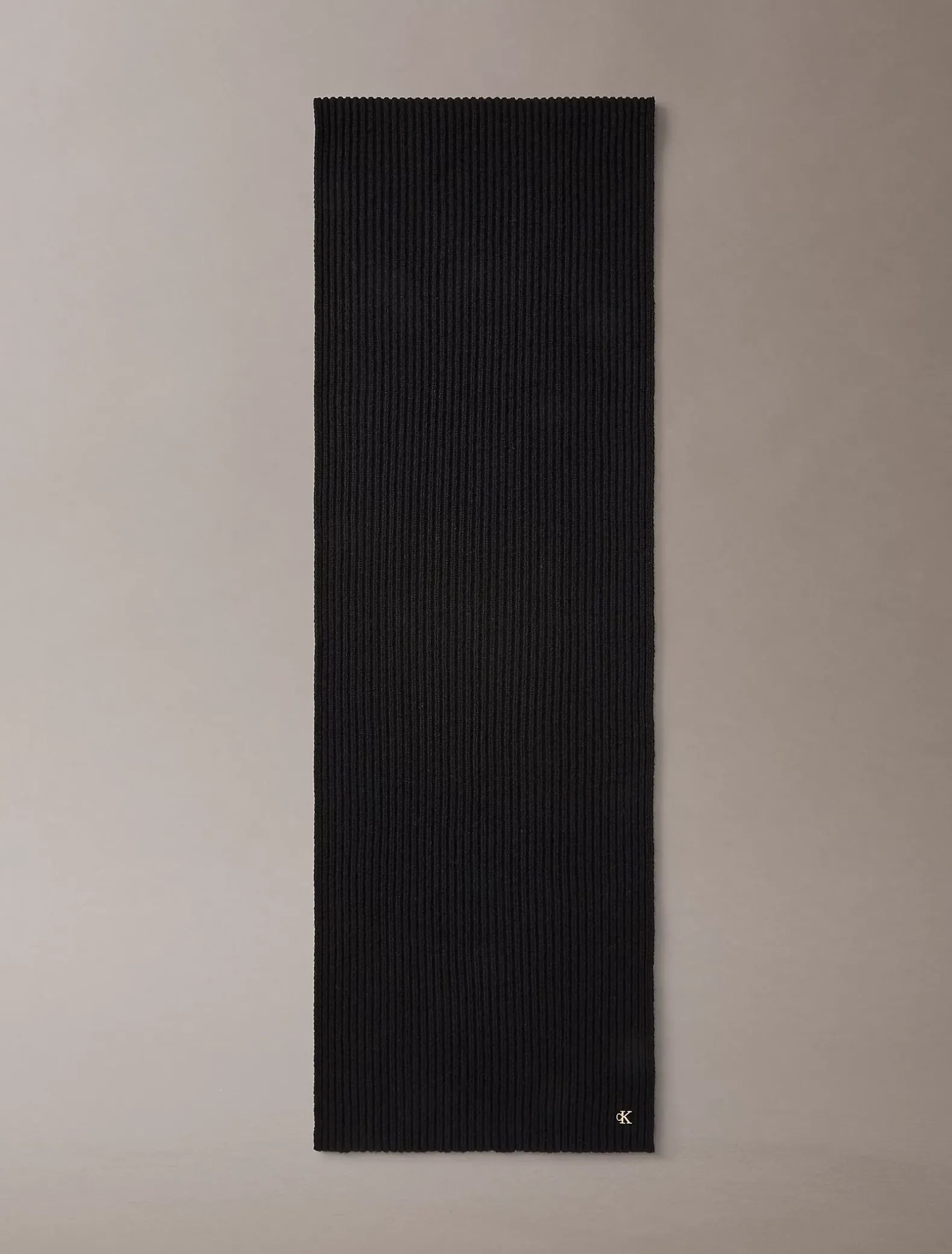 Monogram sjaal van wolmix