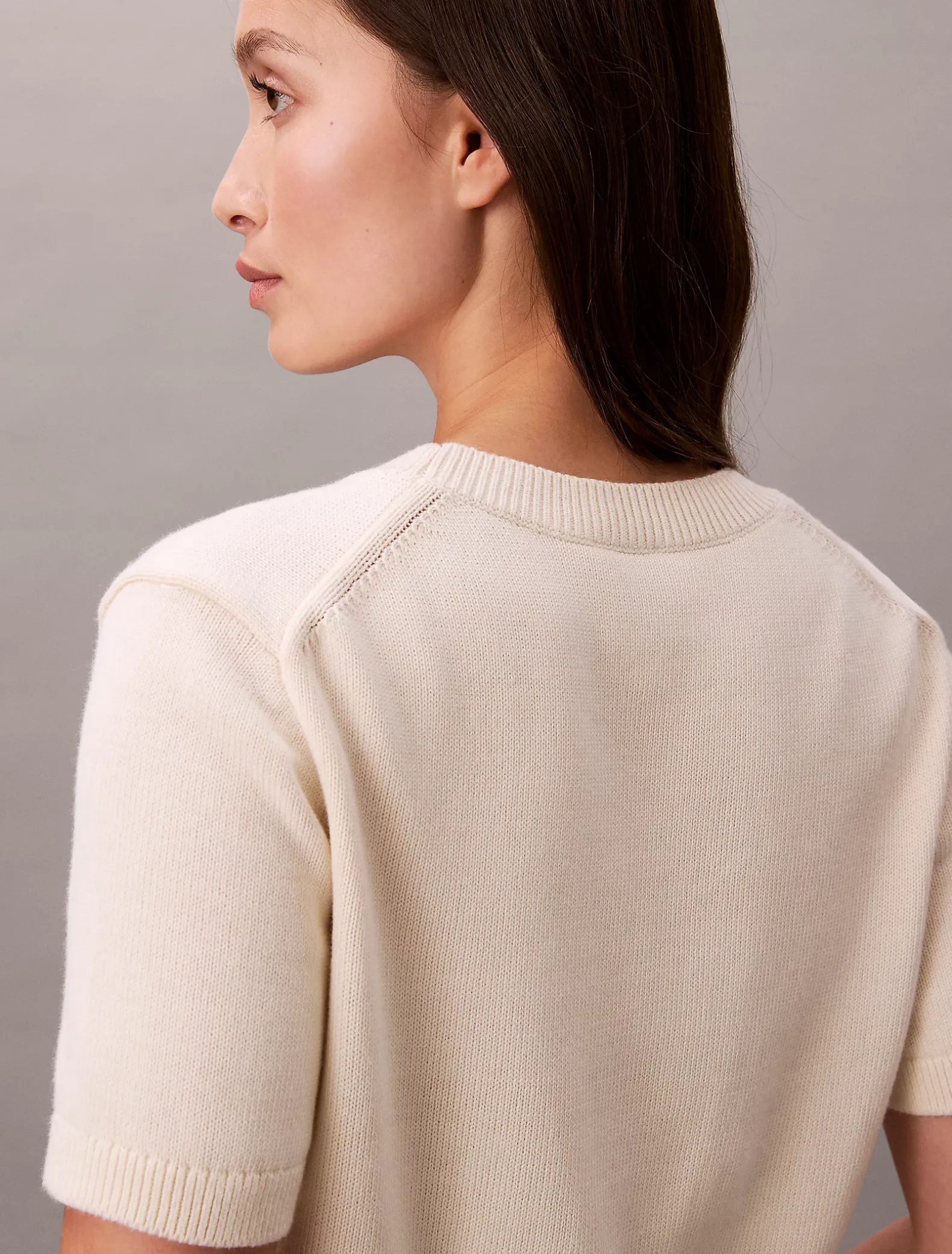 Monogram trui met korte mouwen