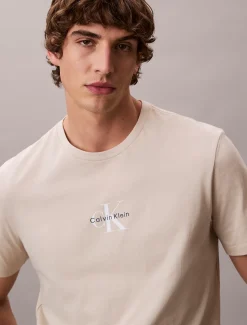 Monogram T-shirt met logo