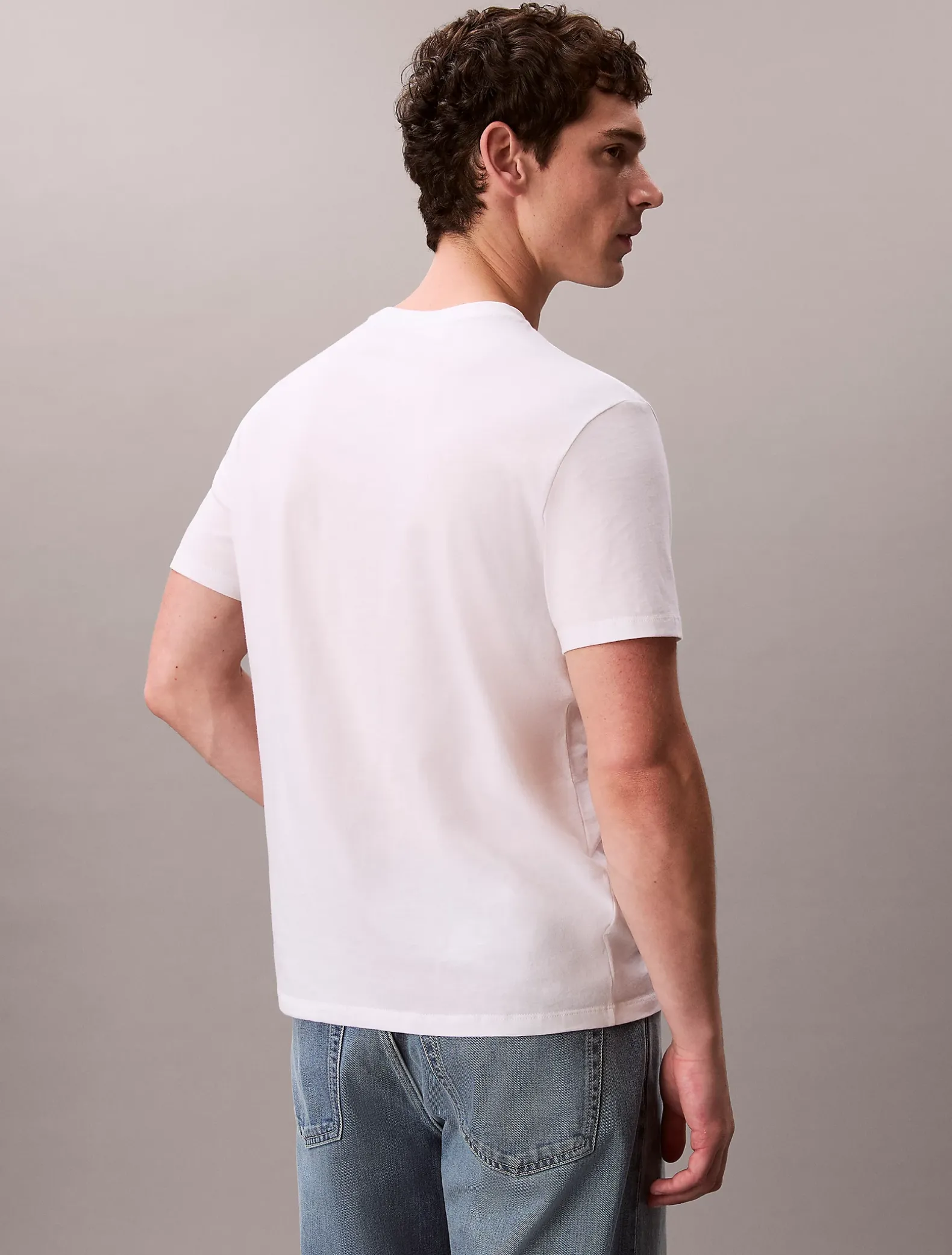 Monogram T-shirt met logo