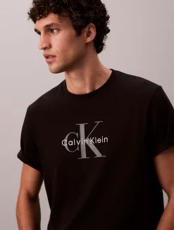 Monogram T-shirt met logo