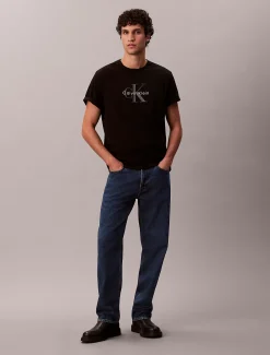Monogram T-shirt met logo