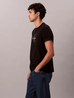 Monogram T-shirt met logo