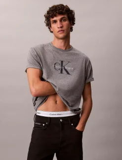 Monogram T-shirt met logo