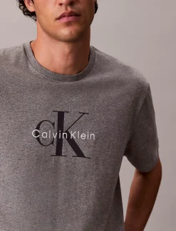 Monogram T-shirt met logo