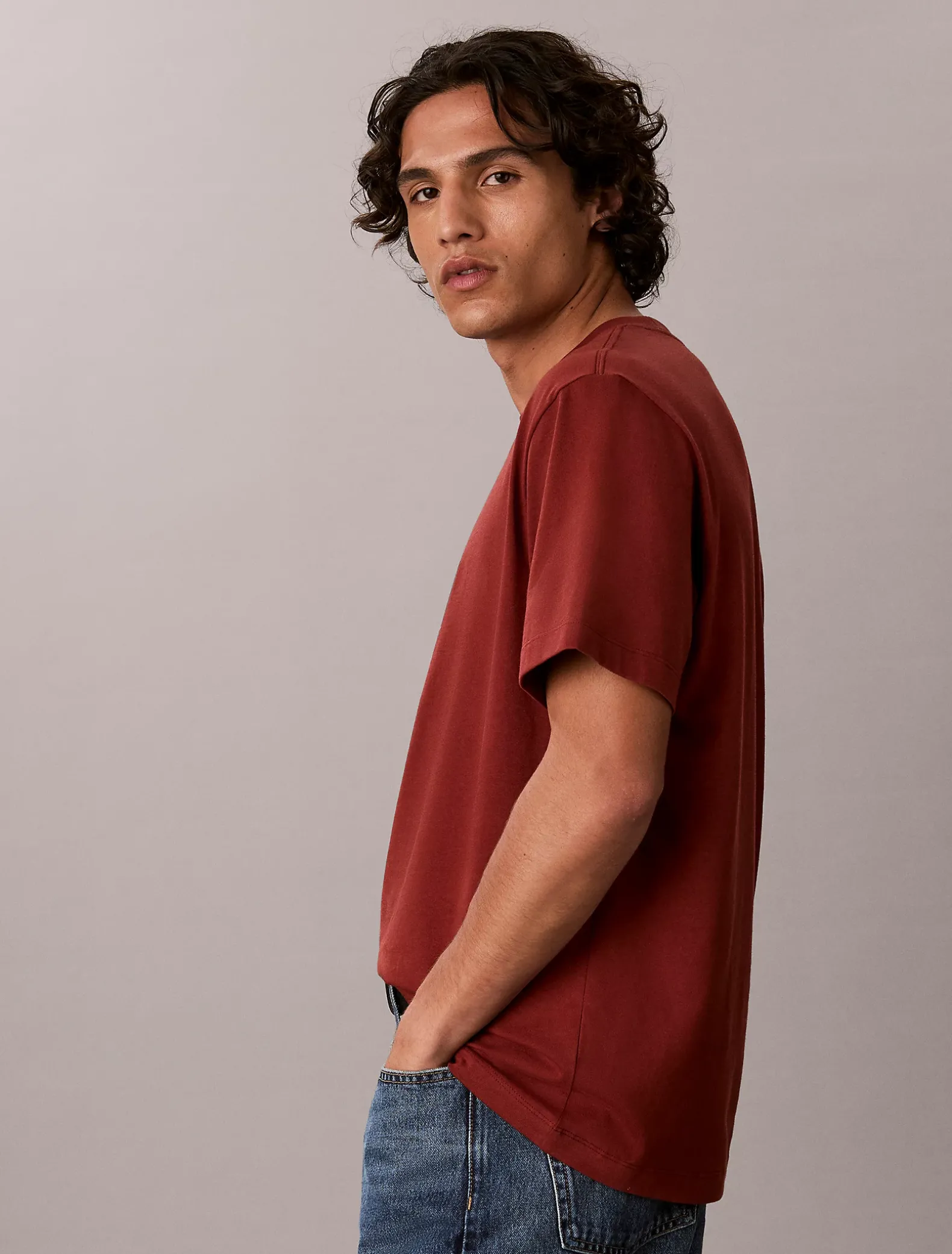Monogram T-shirt met logo