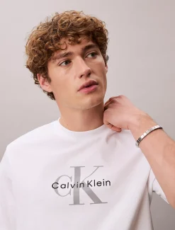 Monogram T-shirt met logo