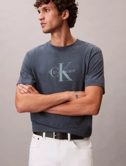 Monogram T-shirt met logo