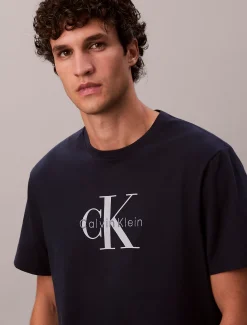 Monogram T-shirt met logo