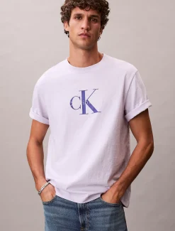 Monogram T-shirt met logo
