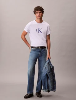 Monogram T-shirt met logo