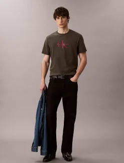 Monogram T-shirt met logo