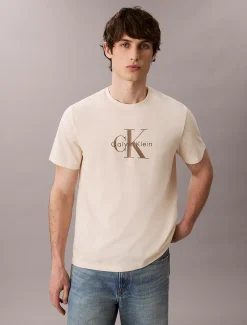 Monogram T-shirt met logo