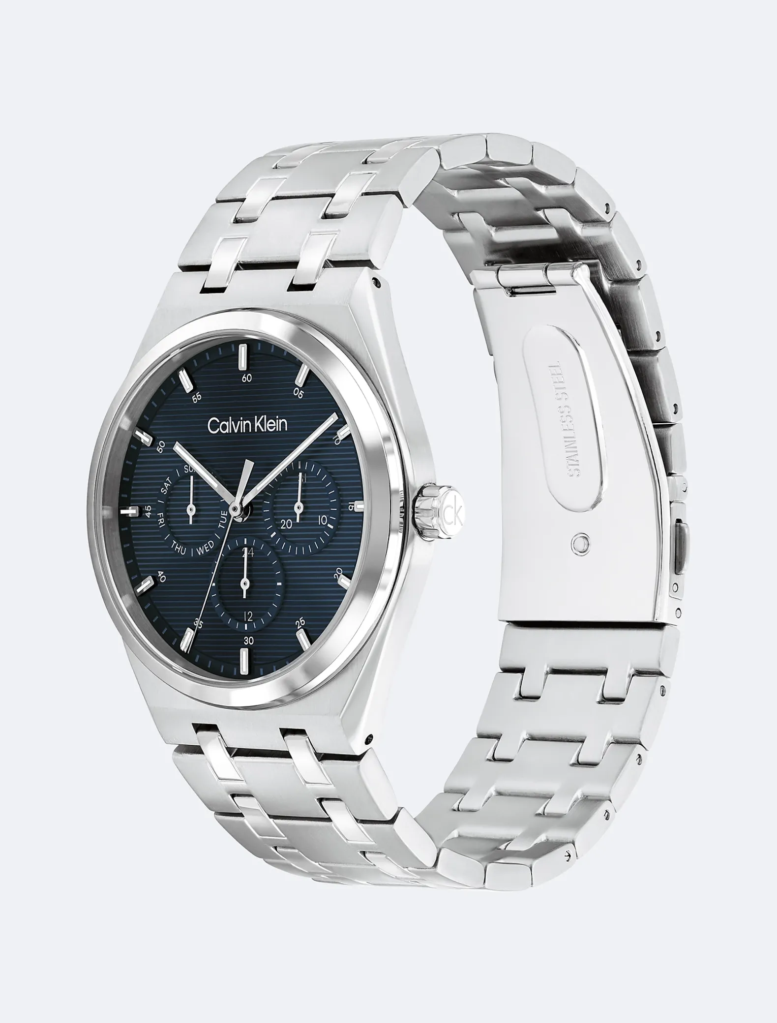Multifunctioneel roestvrijstalen horloge