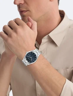 Multifunctioneel roestvrijstalen horloge