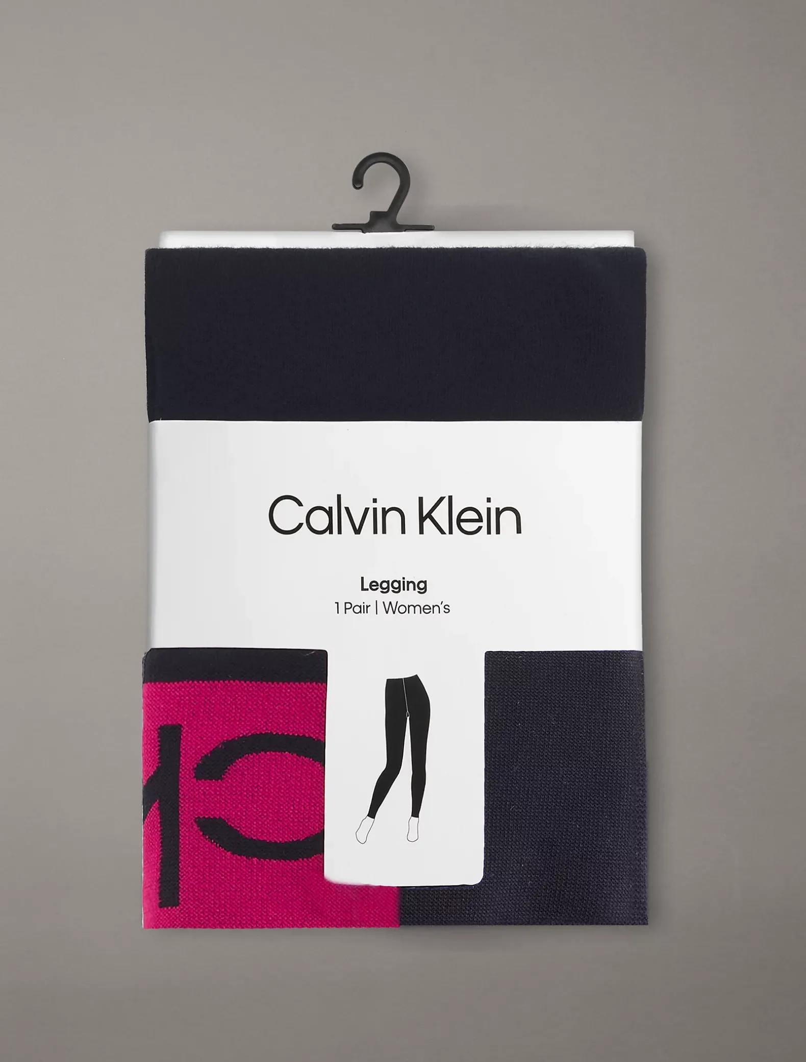 Naadloze legging met tailleband met logo