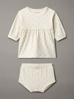 Newborn jurk met logo