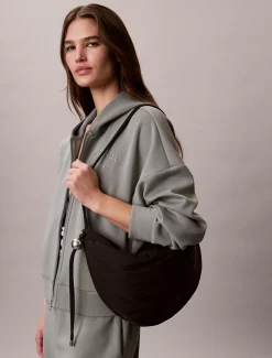 Nylon kleine crescent tas
