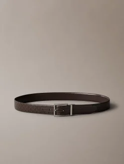 Omkeerbare riem met embleemlogo