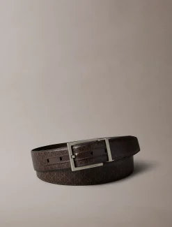 Omkeerbare riem met embleemlogo