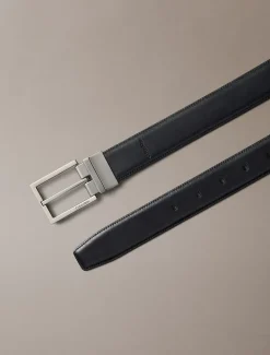 Omkeerbare volnerf leren riem