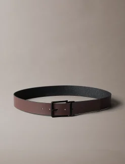 Omkeerbare volnerf-leren riem