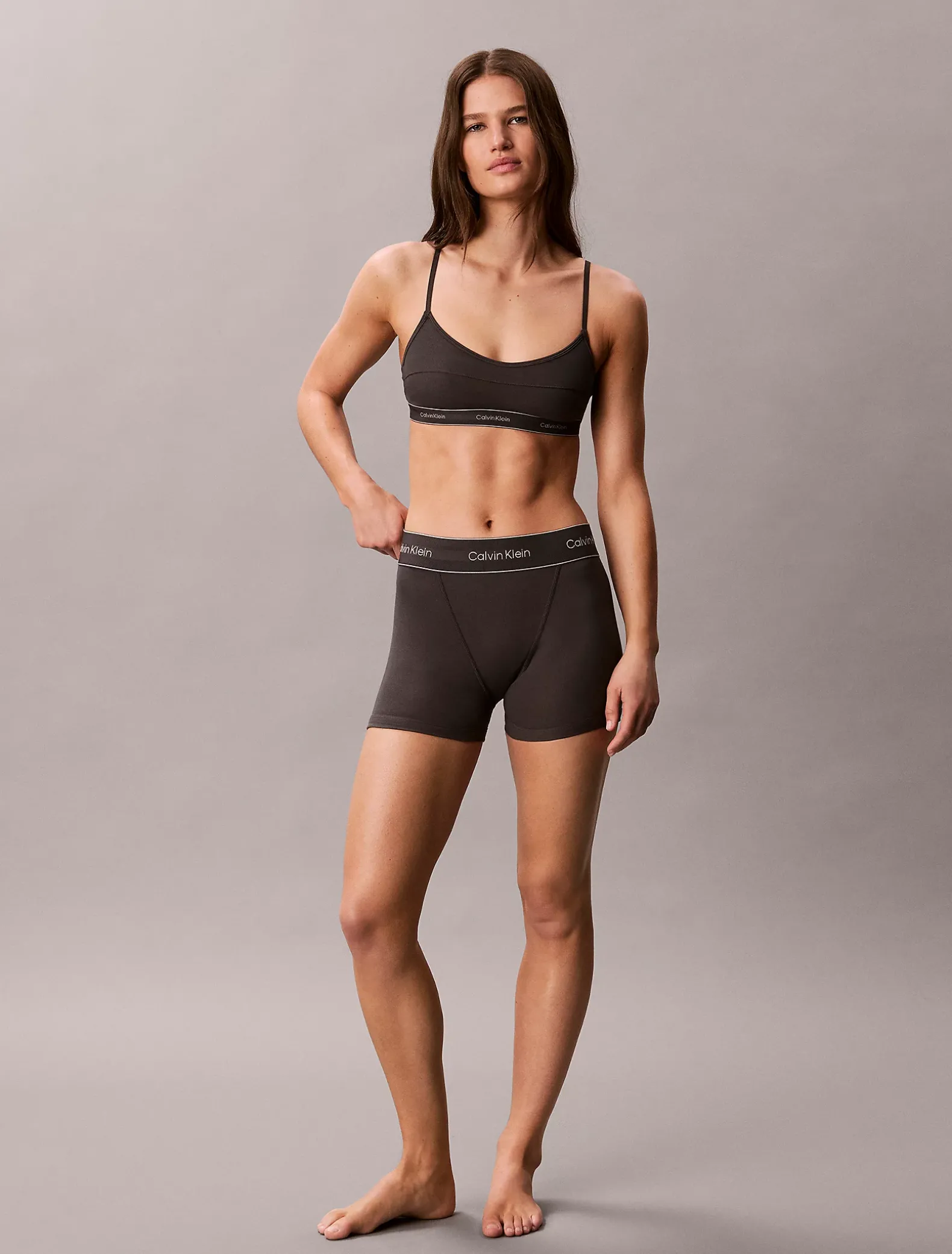 Ongevoerde bralette - Heritage Cotton Stretch