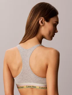 Ongevoerde bralette - Icon Cotton Modal Pride