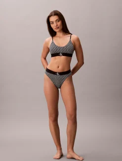Ongevoerde bralette - Icon Microfibre Stretch Graphic