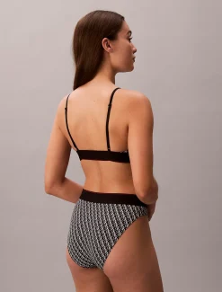 Ongevoerde bralette - Icon Microfibre Stretch Graphic