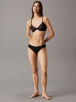 Ongevoerde demi bh - Sheer Marquisette